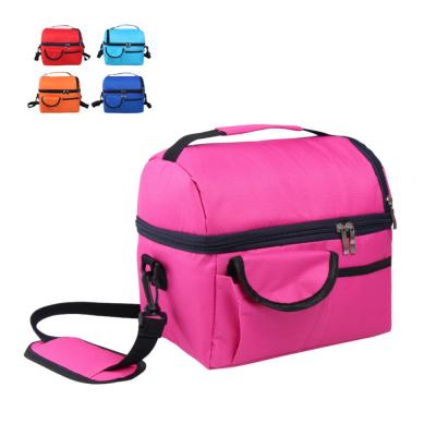 China Waterproof Custom Portable Cooler Bags With 7 Boxes Capacity Promotional Lunch Bags for sale