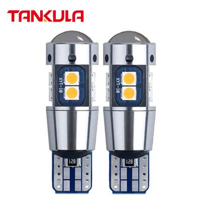 China High Quality Brighter 12v LED Instrument T10 3030 10SMD Car Running Lights Car Led Lights for sale