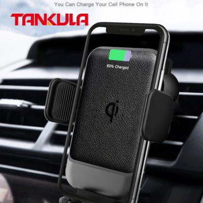 China Factory Price 15W Qi Fast Support Car Universal Auto Phone Holder Fast Charging Car Wireless Charger for sale