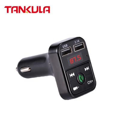 China Car B2 New High Quality Dual USB Charger MP3 Hands To Ffree Phone Car MP3 Music Blue Tooth Player for sale