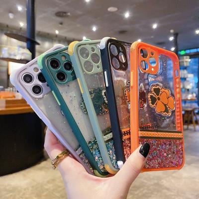 China Four Leaf Clover Pattern Transparent Shockproof Designer Phone Shell For iPhone Covers 6 7 8 Max 11 xr Mobile Cases for sale