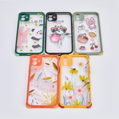 China OEM Shockproof Logo Pattern Custom Epoxy Mobile Phone Shell for iPhone 12 Pro Max Hard PC Back Cover Case for sale