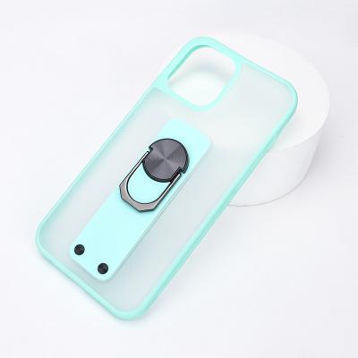 China Anti-fall Ring Kickstand Frosted Mobile Cover Strong Magnetic Protective Cell Phone Case for oppo reno 3 4 5 6 for sale