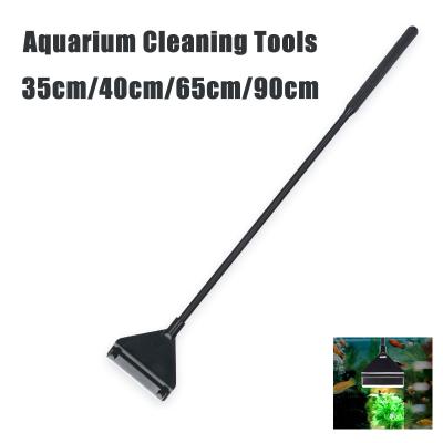 China Viable Scraper Aquarium Algae Tool Aluminum Alloy Aquarium Cleaning Multifunctional Cleaning Tool Kit for sale