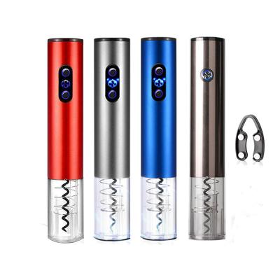 China Electric Automatic Wine Opener Corkscrew Metal Tube Corkscrew Electric Stocked Wine Corkscrew For Bar Home Party for sale