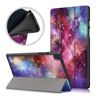 China Fanshion Three Fold TPU Soft Shell Tablet Shell With Sleep Pattern And Function For Samsung Galaxy Tab A7 2020 10.4