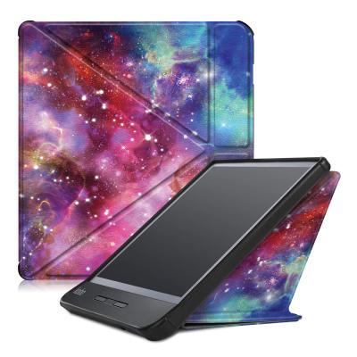 China NET-CASE TPU Smart Thumb 2019 kobo Balance h2o EBook 8 Lightweight Magnetic PU Stand Cover Leather Case for sale