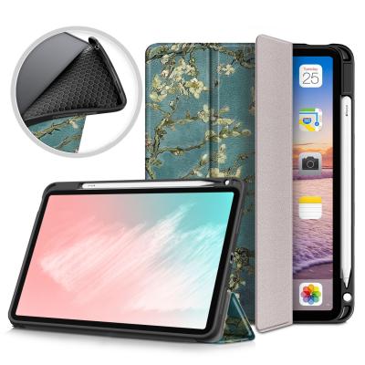 China Factory Wholesale Ultra Thin Case PU Tpu Leather Smart Tablet Cover With Pencil Holder For iPad 2020 Case 10.9 For iPad Air 4 for sale