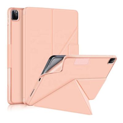 China Fanshion NET-CASE Tablet Case For iPad Pro 12.9 2018/2020/2021 TPU Soft Shell Transformer With Sleep Function Tablet Shell for sale