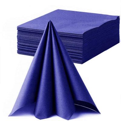 China Bars/Weddings/Events/Picnics Cattered Linen-Feel Colored Paper Towels Napkins Decorative Soft and Absorbent for Kitchen Party Wedding Dinner or Any Occasion for sale