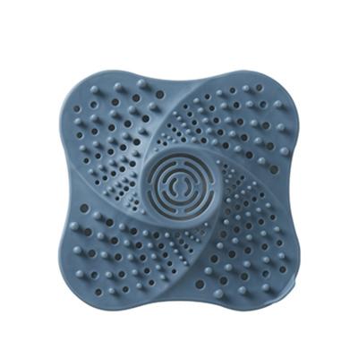 China Sustainable Sewer Floor Drain Cover With Suction Cup Anti-Clog Kitchen Sink Floor Drain Bathroom Drainage And Odor-Resistant Hair Filter for sale