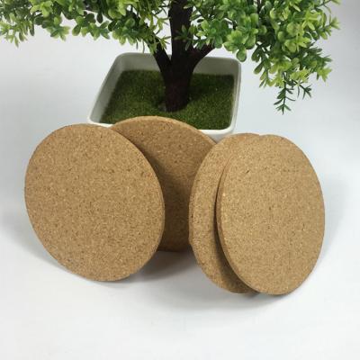 China Eco - Friendly Custom Made Teacup Coaster Cork Coaster for sale