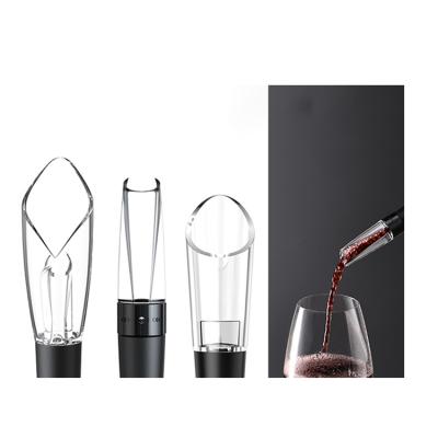 China Double Use Quick Decanting Wine Hotel Kitchen Instruments Durable Red Wine Pourer for sale