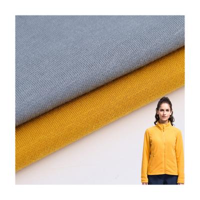 China Cheap micro polar fleece two sided brushed one side antipiling 100% polyester knitted polar fleece fabric for sale