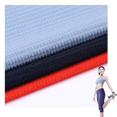 China Hot Sale Plain Jersey Dry Fit 87% Polyester 13%Spandex yogawear Interlock Fabric For Lingerie for sale