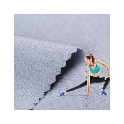 China Manufacturer Polyester Imitation Cotton Yoga Fabric Spot Polyester Imitation Cotton Fabric Leggings Polyester Cotton for sale