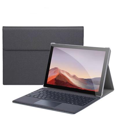 China Outdoor Por 4 Luxury PU Leather Stand Cover Case 5 6 7 For Microsoft Surface Pro 4 5 6 7 12.3 Inch Tablet Case for sale