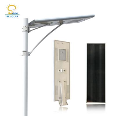 China ROAD nice design price led outdoor lighting solar street light 50w all in one solar street light for sale