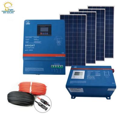 China Hot Selling Full Set Home Off Grid Home Solar Power System 10kw for sale