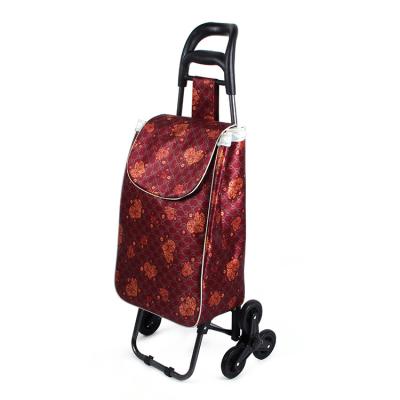 China Fold Up Folding Luggage Cart Motorized Shopping Carts for sale