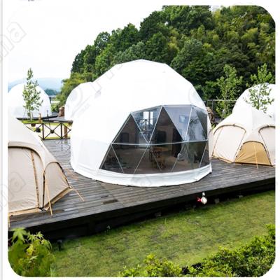 China Event Customized Customized Clear Glass Domos PVC Geodesic Dome Tents Camping Dome Tent for sale