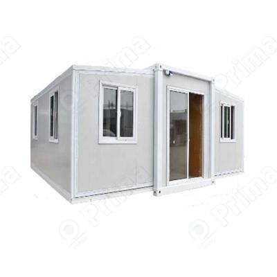 China Modern Collapsible Prefab Portable Storage House Garage Container Houses Foldable Container House 40 Ft Expandable for sale