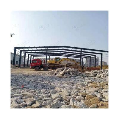 China Steel Structural Floor Walkway And Roofing Design Prefabricated Large Steel Structure Warehouse Building Steel Structure for sale