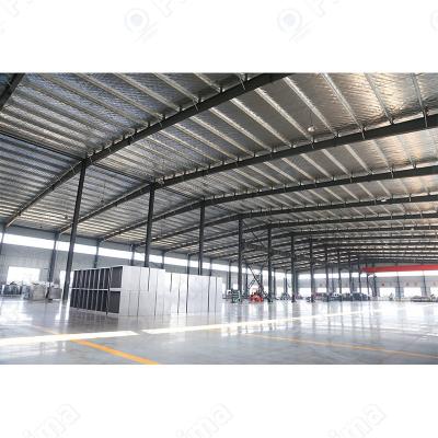 China Design Prefab Construction Warehouse Industrial Steel Structural Building Workshop Large Steel Structure Thrown for sale