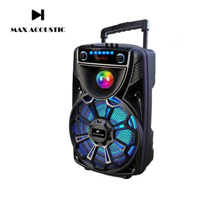 China No Portable BT WIRELESS Speaker With Rechargeable Battery Trolley Speaker 12