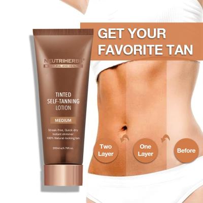 China Private Label Natural Tanning Tanner Body Self Dark Skin Wheatish Self Tanned Taning Oil Sun Organic Tanning Oils for sale