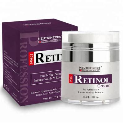 China Herbal Skin Revitalizer Skin Care Hydrating Face Wrinkle Stretch Mark Removal Anti Aging Retinol Cream for sale