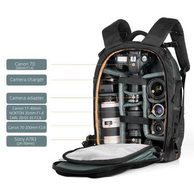 China Large Capacity K&F Expandable Bag National Geographic Photography Camera Backpack Concept Large Bags For Camera Travel for sale