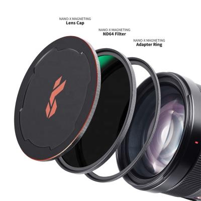 Cina Magnetic Concept 82mm Multi-coating K&F Magnetic ND Filter ND64 Camera Lens Magnetic Filter in vendita