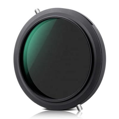 China Waterproof K&F Concept Nano-Coating CPL+VND 2in1 Lens Filter No X-Effect Variable ND Filter ND2-32 for sale