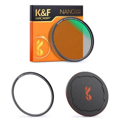 中国 K&F Magnetic Concept Quick Installation and Removal NANO-X-CPL Green Coated Magnetic Full Lens Filter 販売のため