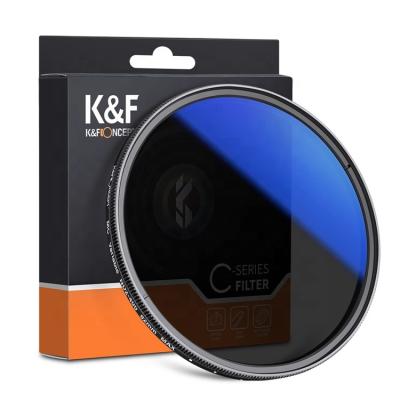 China K&F Concept New Waterproof ND Attenuator Filter Neutral Density Adjustable Variable ND Filters ND2-400 Blue Coat 1-9 Stop Adjustment zu verkaufen