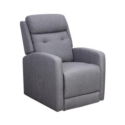 China New Style Adjustable Steel Leg (Other) Fabric Rocking Universal Function-Easy Lift Chair Recliner for sale