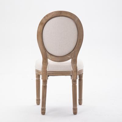 China Classic Luxury High Quality Modern Furniture Comfortable Soft (Other) Adjustable Upholstered Dining Chair for sale