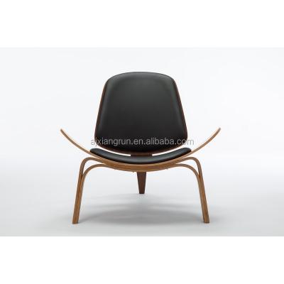 China (Other) New Design Adjustable Popular Wooden Dining Chair Leather Chair for sale