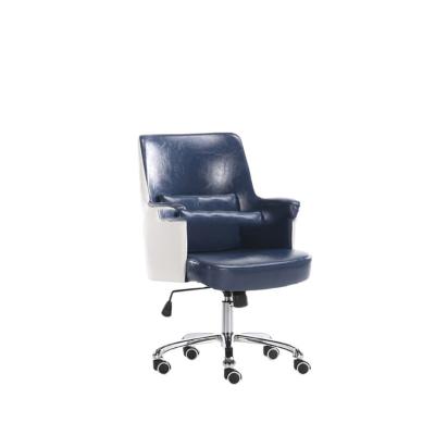 China High Quality Popular OEM Factory Convertible Swivel Office Chair Computer Leather Office Chair for sale