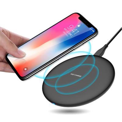 China New N5 10W Ultra-Thin High Speed ​​Universal Wireless Charger QI Wireless Charging iPhone 11 12 plus Ultra Max Pro Samsung Note S10 20 21 for sale