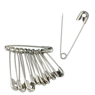 China Eco - Friendly Promotional Bulk Silver Safety Pins Packaging For Custom Use for sale