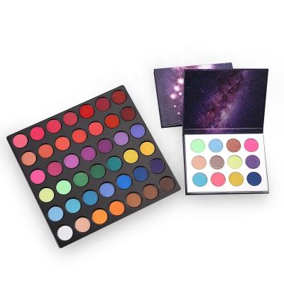 Cina Highly Recommended New 83 Colors Matte and Shimmer DIY Eyeshadow Pigments Palette in vendita