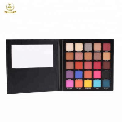 China Newest High Pigment Private Label Glitter Eyeshadow Palette with 25 Colors for sale