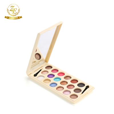 Cina Matte Shimmer Eyeshadow Palette 18 Colors Set Make Up Eye Shadow in vendita