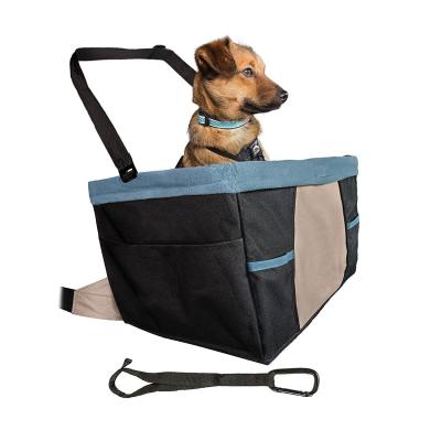 中国  				Pet Travel Car Seat Carrier for Dog Cats with Clip on Leash and Storage 	         販売のため