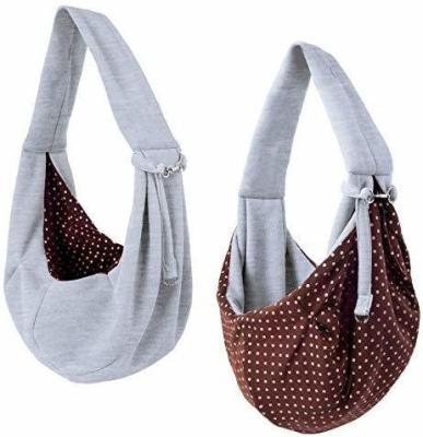 Cina  				Reversible Pet Papoose Bag Soft Easily Washable Pouch Carrier Sling 	         in vendita