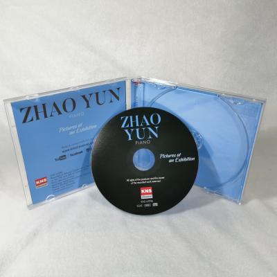 China Music CD Duplication CD Reproduction With Clamshell CD Box 700MB for sale