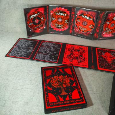 China Anti-copy service on CD-ROM and all DVDs bulk CD DVD discs duplication Embedding Custom Digipak for sale