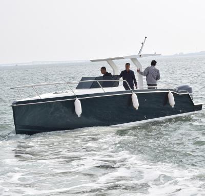 China Hot Selling High Quality Sport Fishing Fiberglass Yacht Luxury Motorboat For Sale for sale